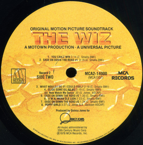 Various - The Wiz (Original Motion Picture Soundtrack) - LP