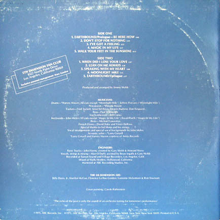 The 5th Dimension* - Earthbound - LP