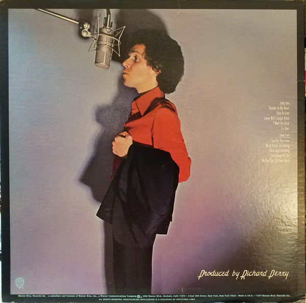 Leo Sayer - Thunder In My Heart - LP