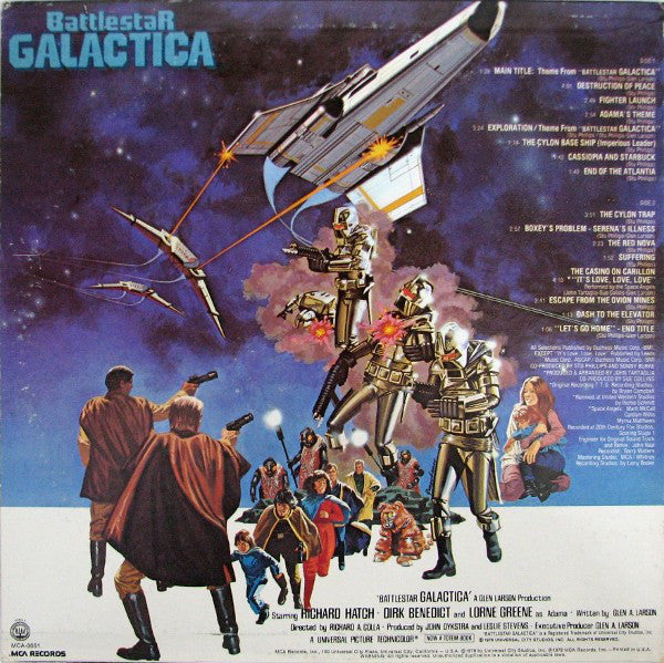 Various - Battlestar Galactica (Original Soundtrack) - LP