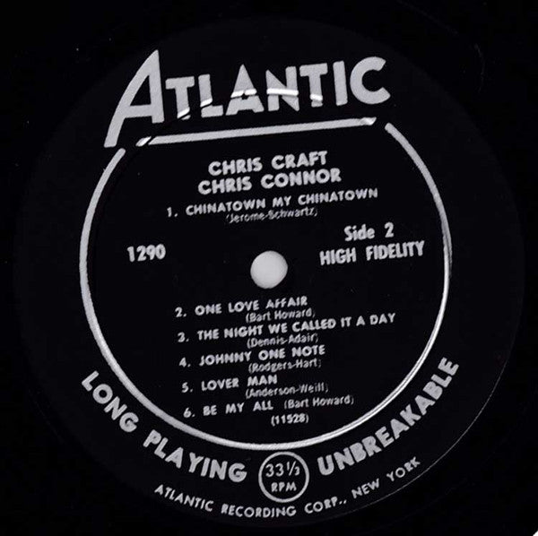Chris Connor - Chris Craft - LP