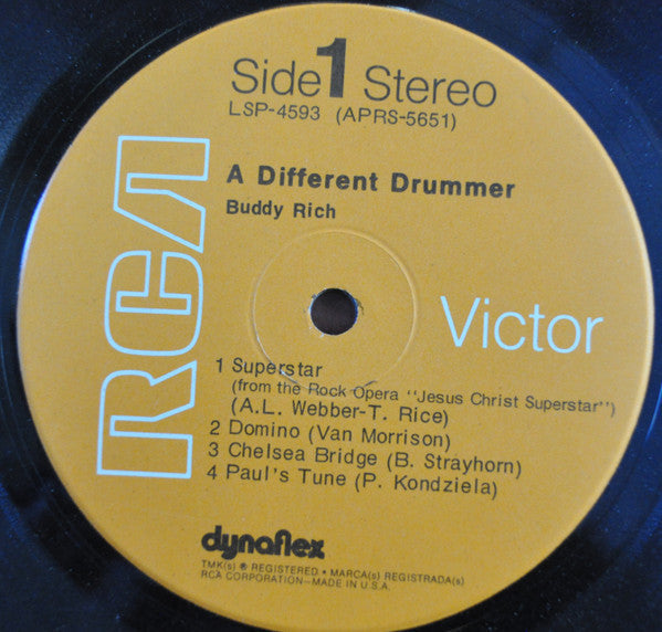 Buddy Rich - A Different Drummer - LP