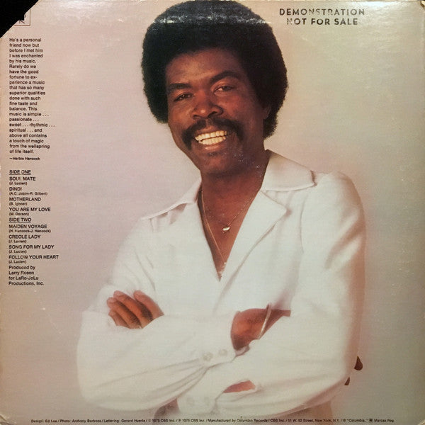 Jon Lucien - Song For My Lady - LP