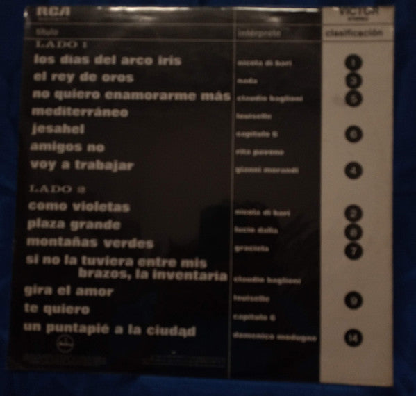 Various - San Remo 72 En Español - LP