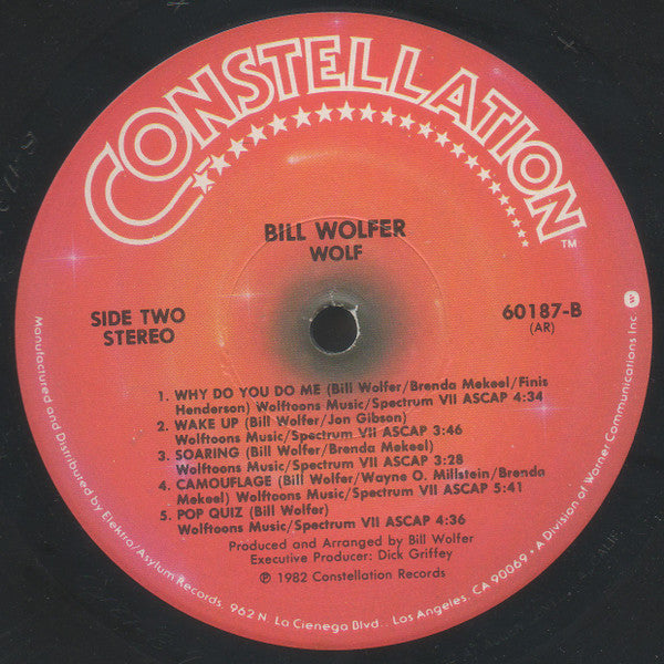 Bill Wolfer - Wolf - LP