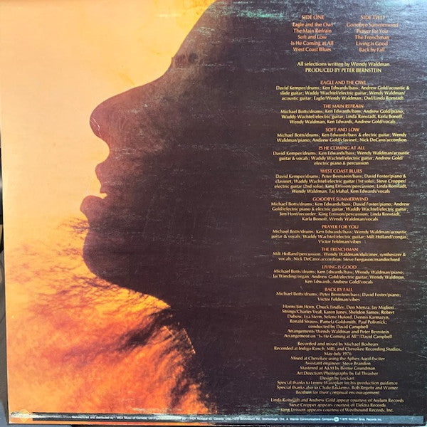 Wendy Waldman - The Main Refrain - LP