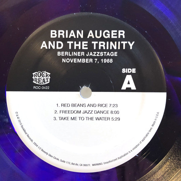 Brian Auger & The Trinity With Julie Driscoll And Don Ellis - Berliner Jazztage, Berliner Philharmonie: November 7, 1968