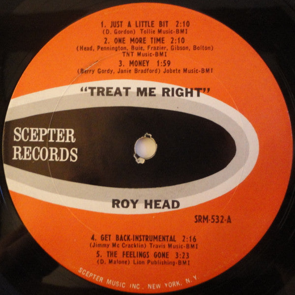 Roy Head - Treat Me Right - LP
