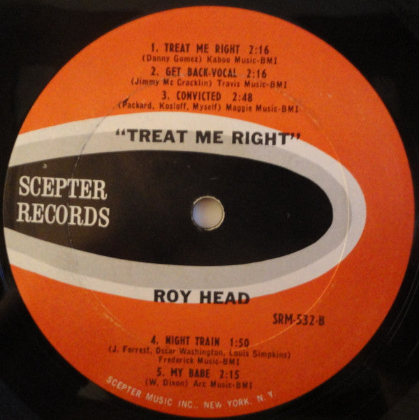Roy Head - Treat Me Right - LP