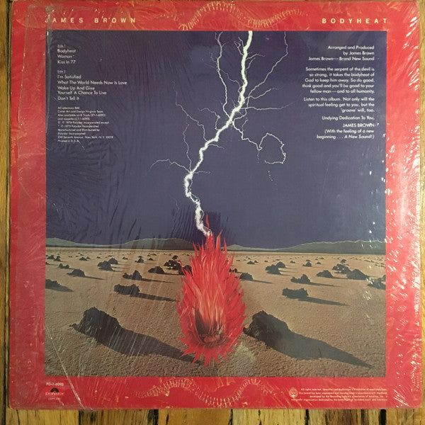 James Brown - Bodyheat - LP