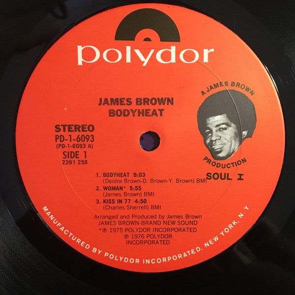 James Brown - Bodyheat - LP