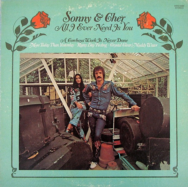 Sonny & Cher - All I Ever Need Is You - LP