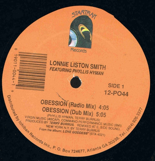 Lonnie Liston Smith Featuring Phyllis Hyman - Obsession - LP