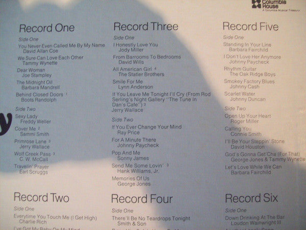 Various - For Country Music Lovers - LP