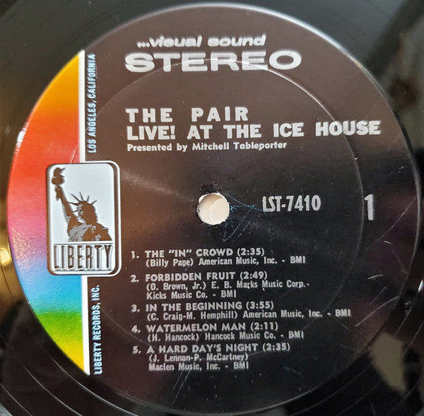 The Pair* - Live! At The Ice House - LP