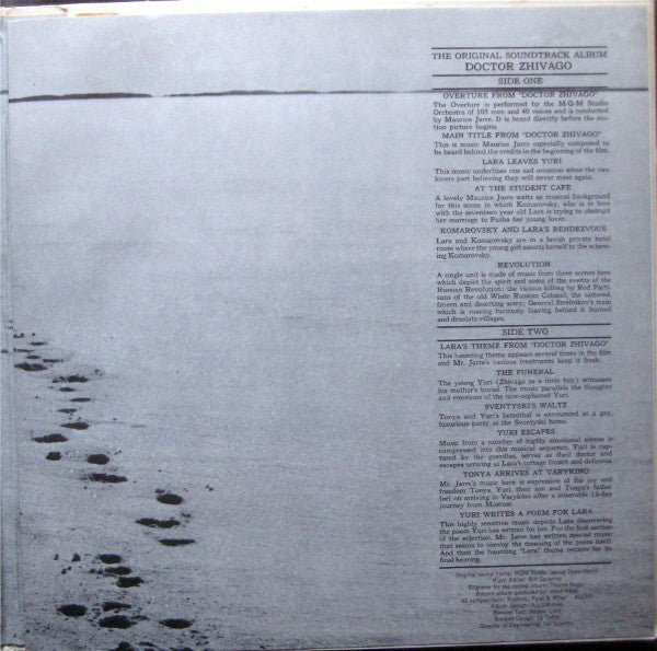 Maurice Jarre - Doctor Zhivago (Original Sound Track Album) - LP