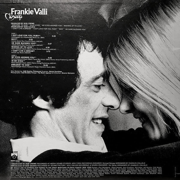Frankie Valli - Closeup - LP
