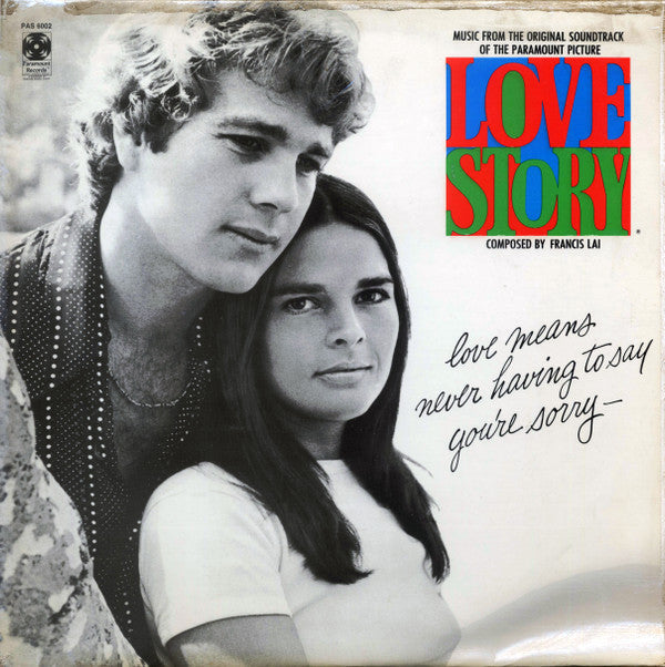 Francis Lai - Love Story - Music From The Original Soundtrack - LP