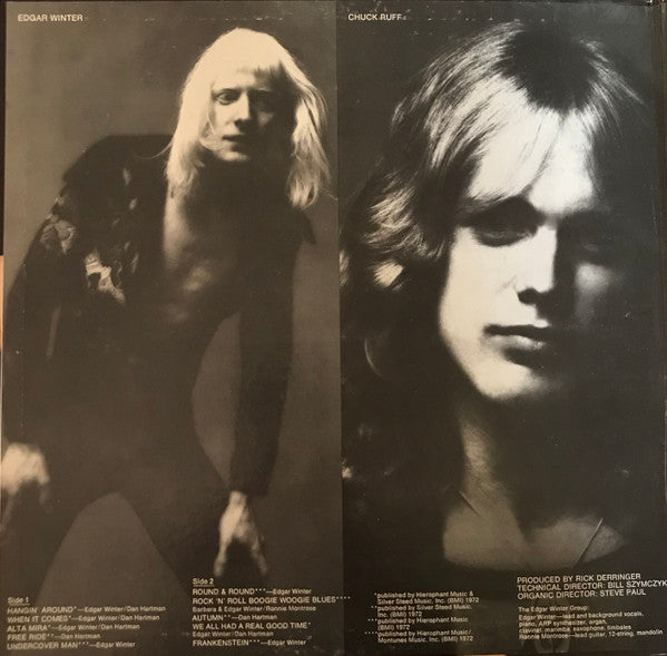 The Edgar Winter Group - They Only Come Out At Night - LP