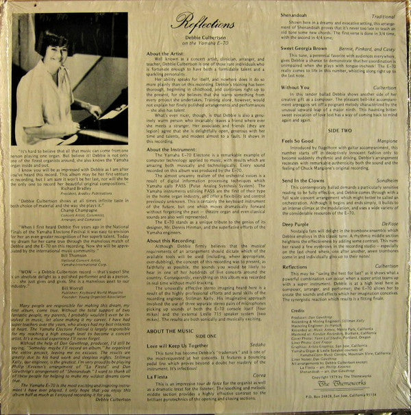 Debbie Culbertson - Reflections - LP