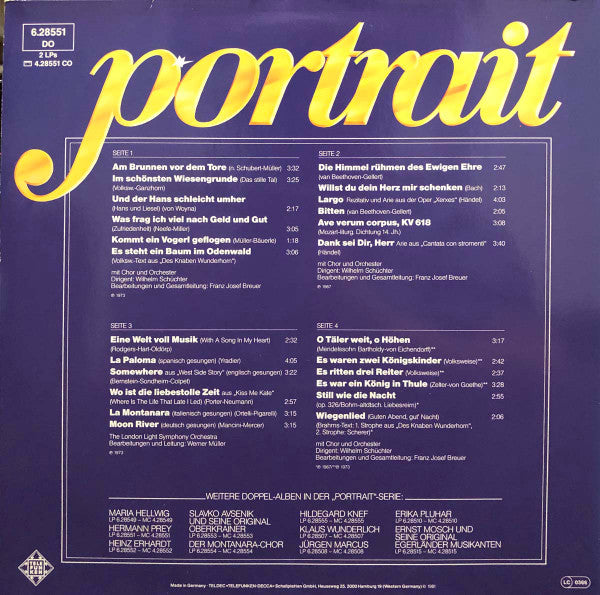 Hermann Prey - Portrait - LP