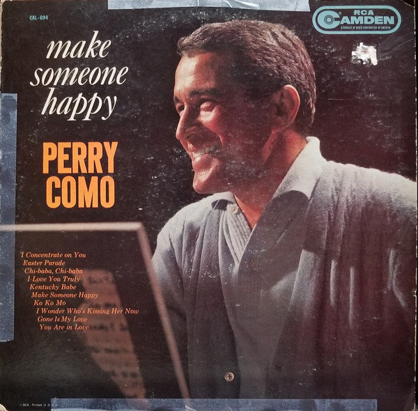 Perry Como - Make Someone Happy - LP