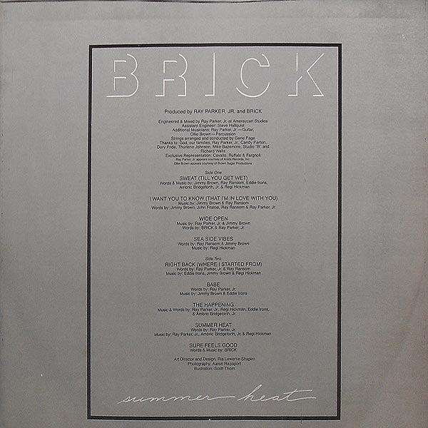 Brick - Summer Heat - LP