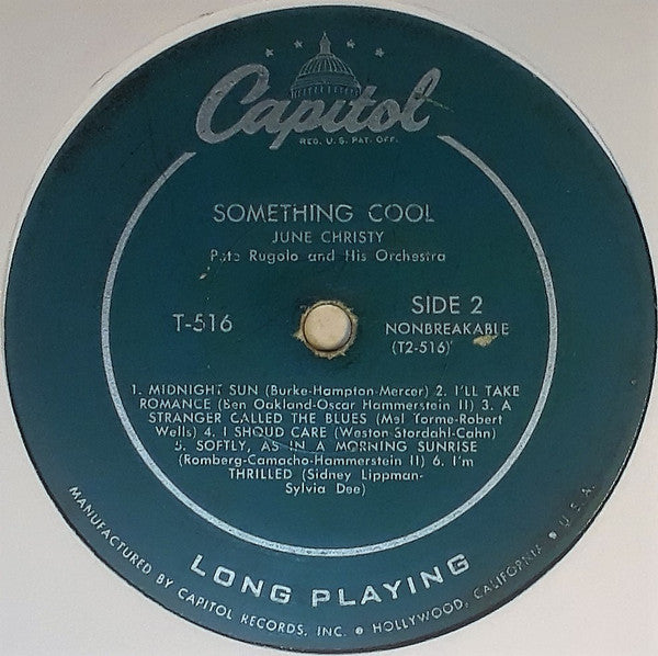 June Christy - Something Cool - LP