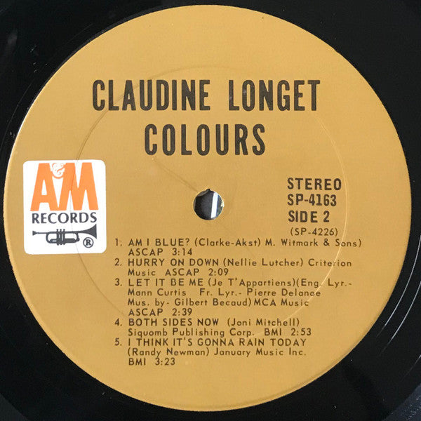 Claudine Longet - Colours - LP