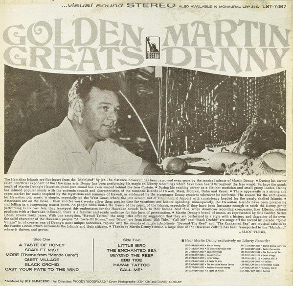 Martin Denny - Golden Greats - LP