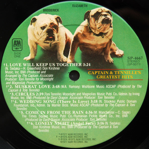 Captain & Tennille* - Greatest Hits - LP