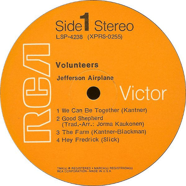 Jefferson Airplane - Volunteers - LP