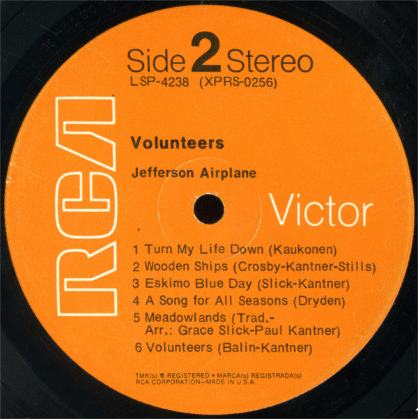 Jefferson Airplane - Volunteers - LP