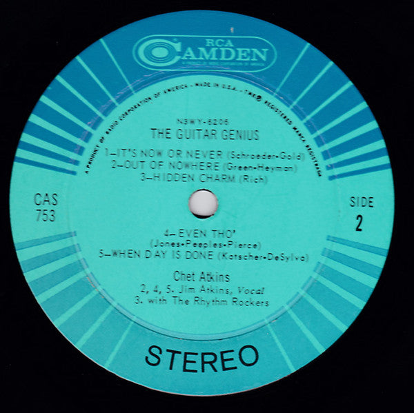 Chet Atkins - The Guitar Genius - LP