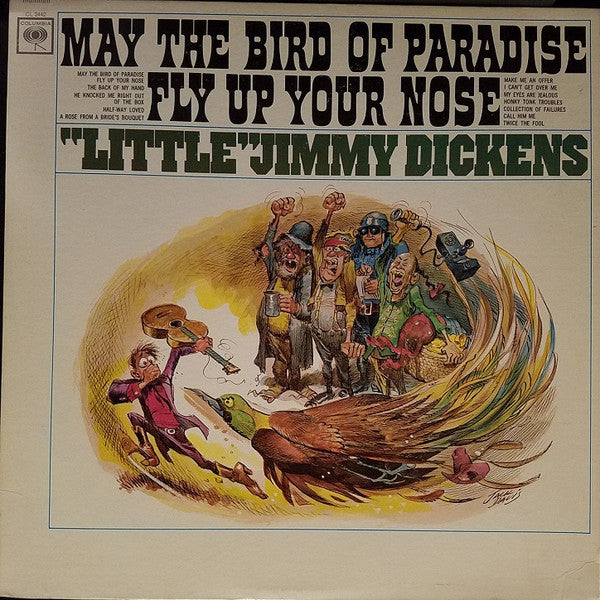 Little Jimmy Dickens - May The Bird Of Paradise Fly Up Your Nose - LP