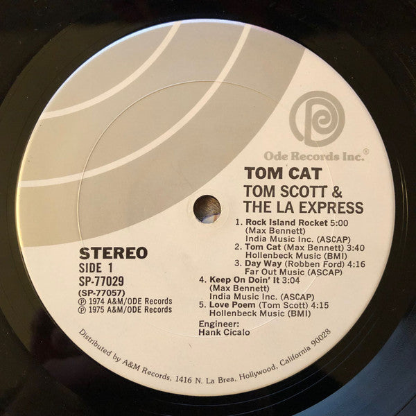 Tom Scott & The L.A. Express - Tom Cat - LP