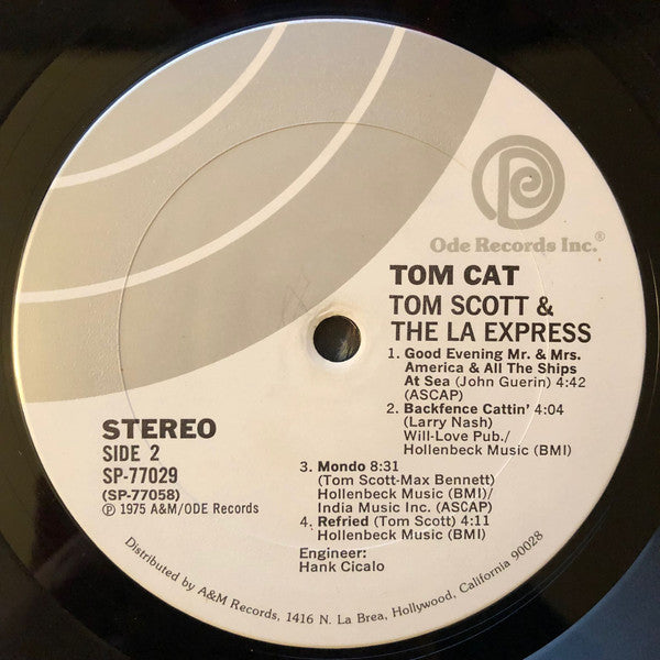 Tom Scott & The L.A. Express - Tom Cat - LP