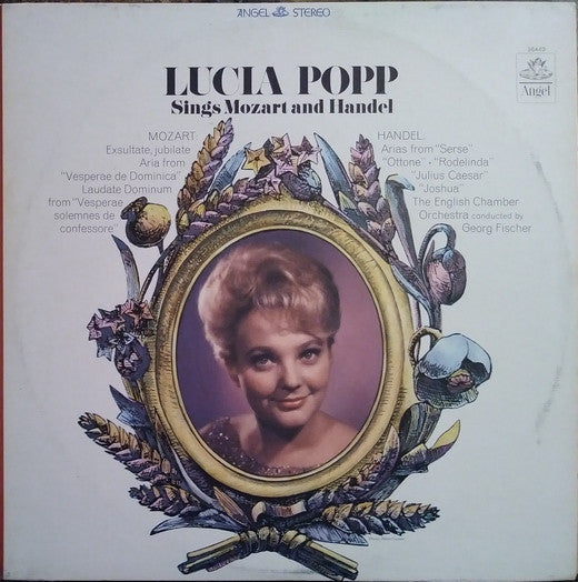 Mozart*, English Chamber Orchestra, Lucia Popp, Georg Fischer, Handel* - Lucia Popp Sings Mozart And Handel - LP