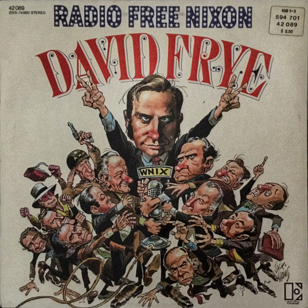 David Frye - Radio Free Nixon - LP