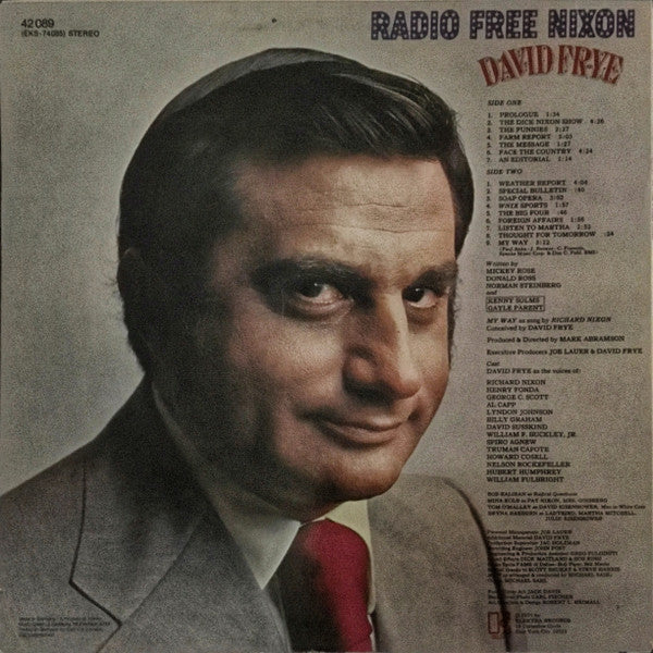 David Frye - Radio Free Nixon - LP