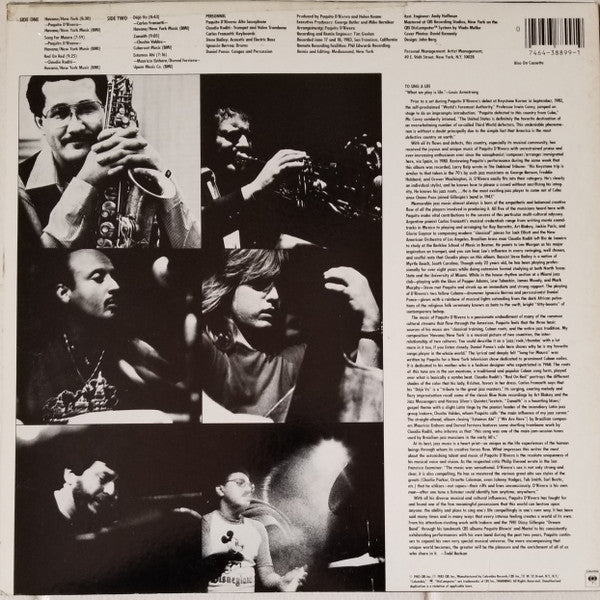 Paquito D'Rivera - Live At Keystone Korner - LP