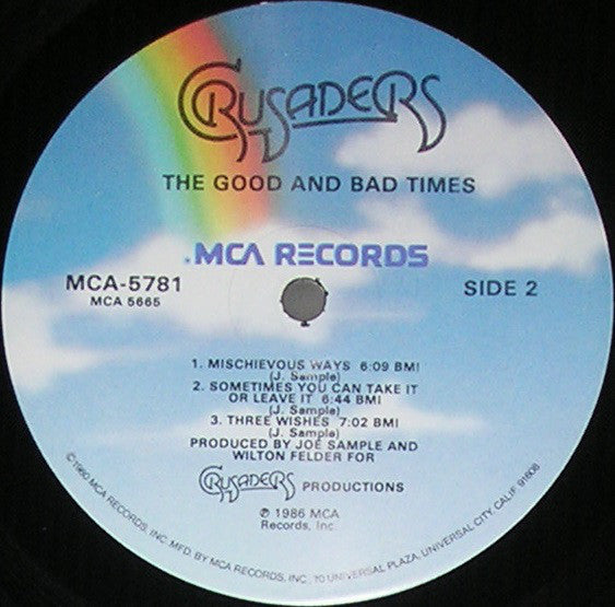 Crusaders* - The Good And Bad Times - LP