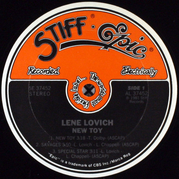 Lene Lovich - New Toy - LP