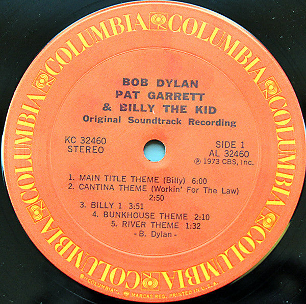 Bob Dylan - Pat Garrett & Billy The Kid (Original Soundtrack Recording) - LP