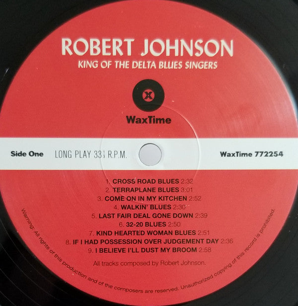 Robert Johnson - King Of The Delta Blues Singers - LP