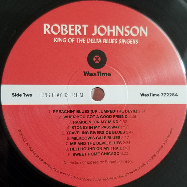 Robert Johnson - King Of The Delta Blues Singers - LP