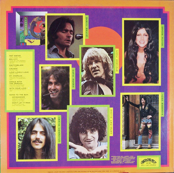 Jefferson Starship - Spitfire - LP