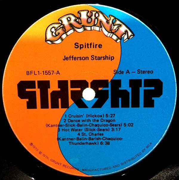 Jefferson Starship - Spitfire - LP