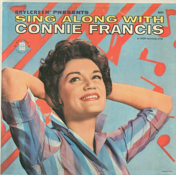 Connie Francis - Sing Along With Connie Francis - LP