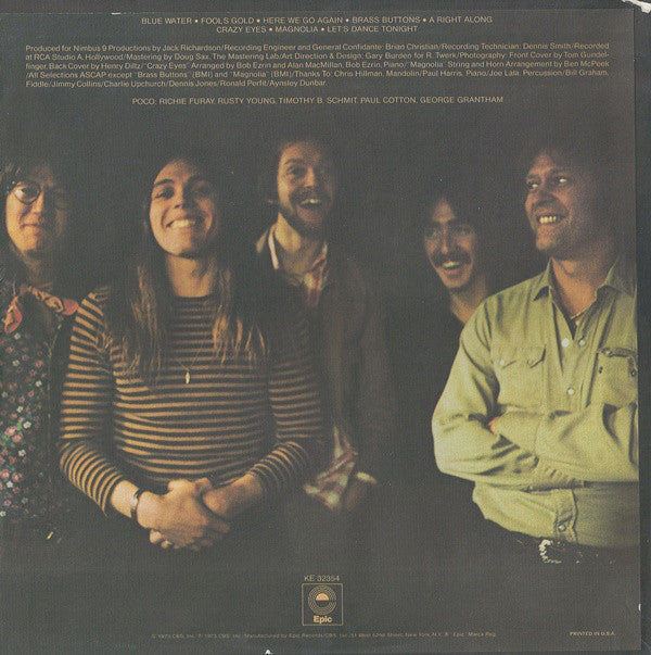 Poco (3) - Crazy Eyes - LP